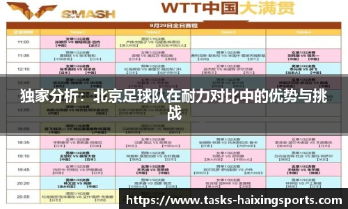 独家分析:北京足球队在耐力对比中的优势与挑战